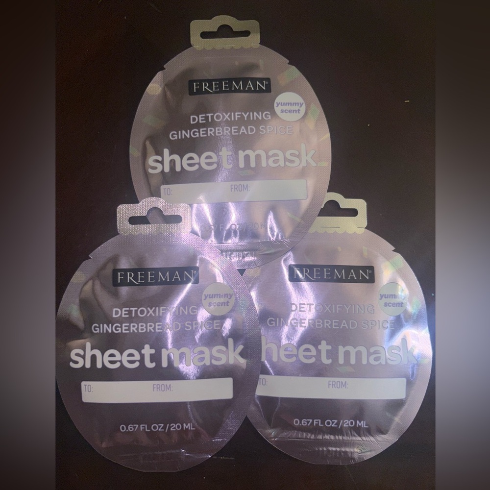 Freeman Detoxifying Gingerbread Spice Mask x 3